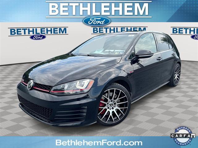 used 2017 Volkswagen Golf GTI car, priced at $16,500