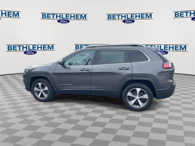 used 2021 Jeep Cherokee car, priced at $23,100