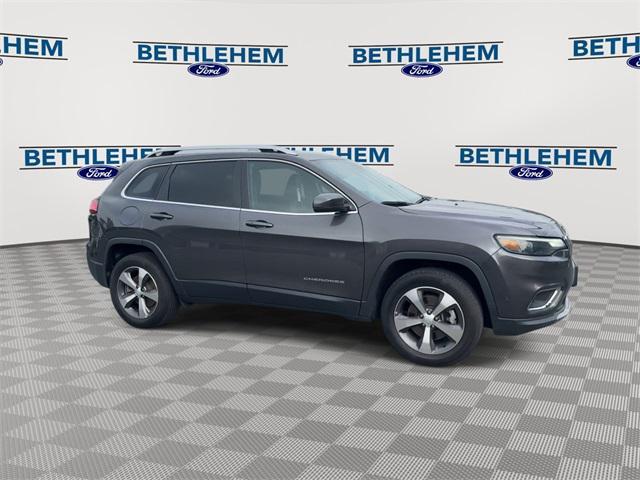 used 2021 Jeep Cherokee car, priced at $23,100