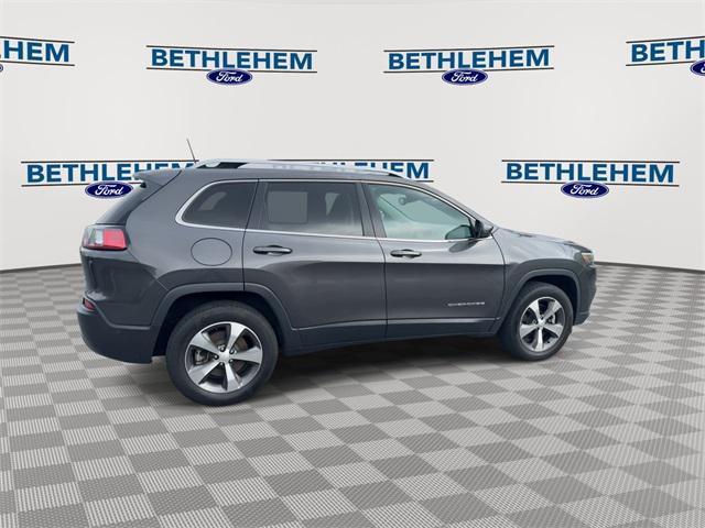 used 2021 Jeep Cherokee car, priced at $23,100