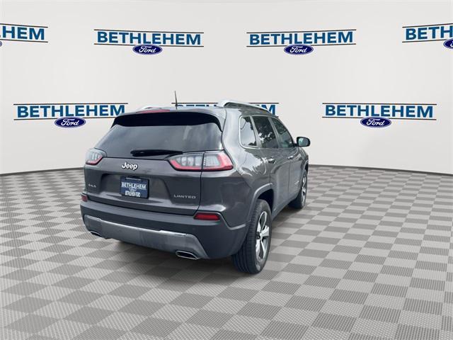 used 2021 Jeep Cherokee car, priced at $23,100