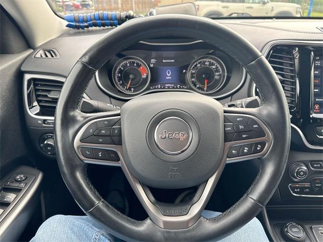 used 2021 Jeep Cherokee car, priced at $23,100