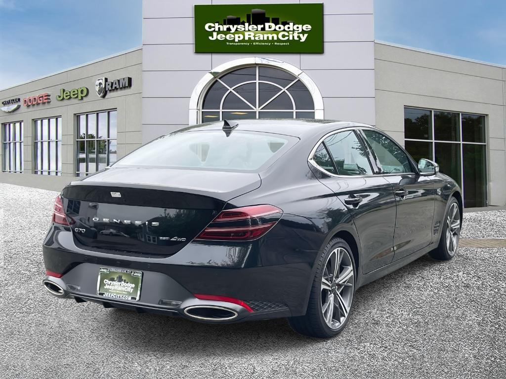 used 2024 Genesis G70 car, priced at $49,588