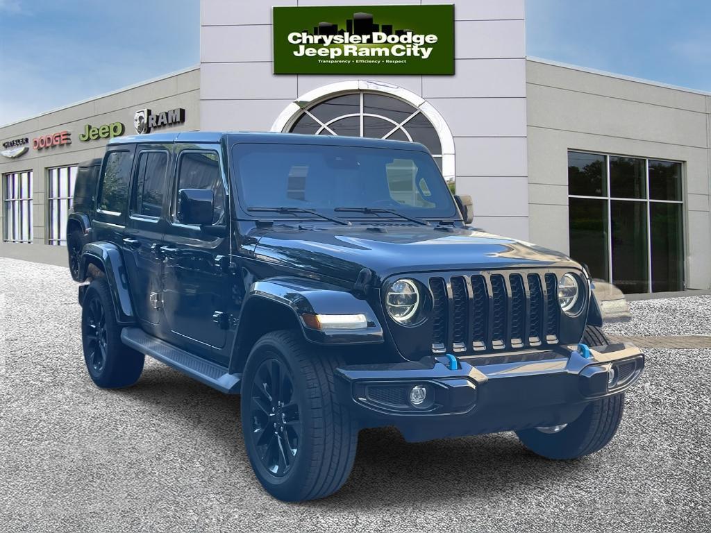 used 2021 Jeep Wrangler Unlimited 4xe car, priced at $30,988