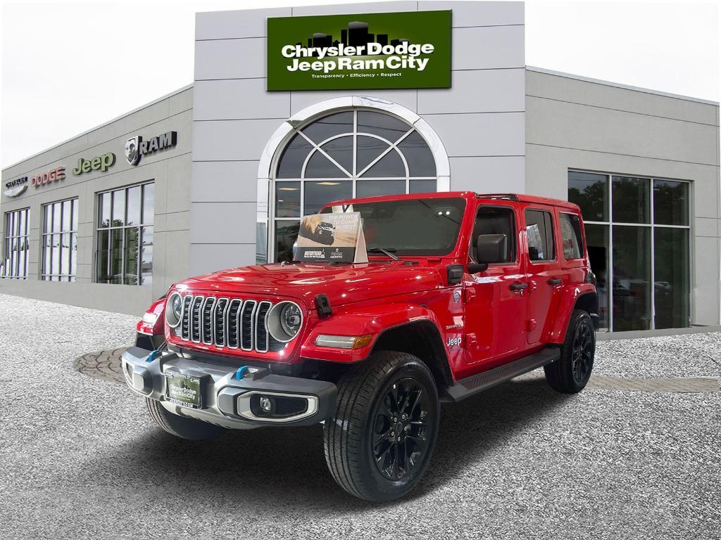 new 2024 Jeep Wrangler 4xe car, priced at $64,205