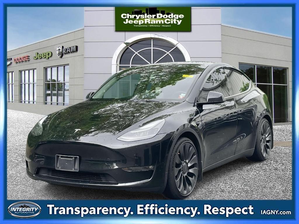 used 2023 Tesla Model Y car, priced at $27,899