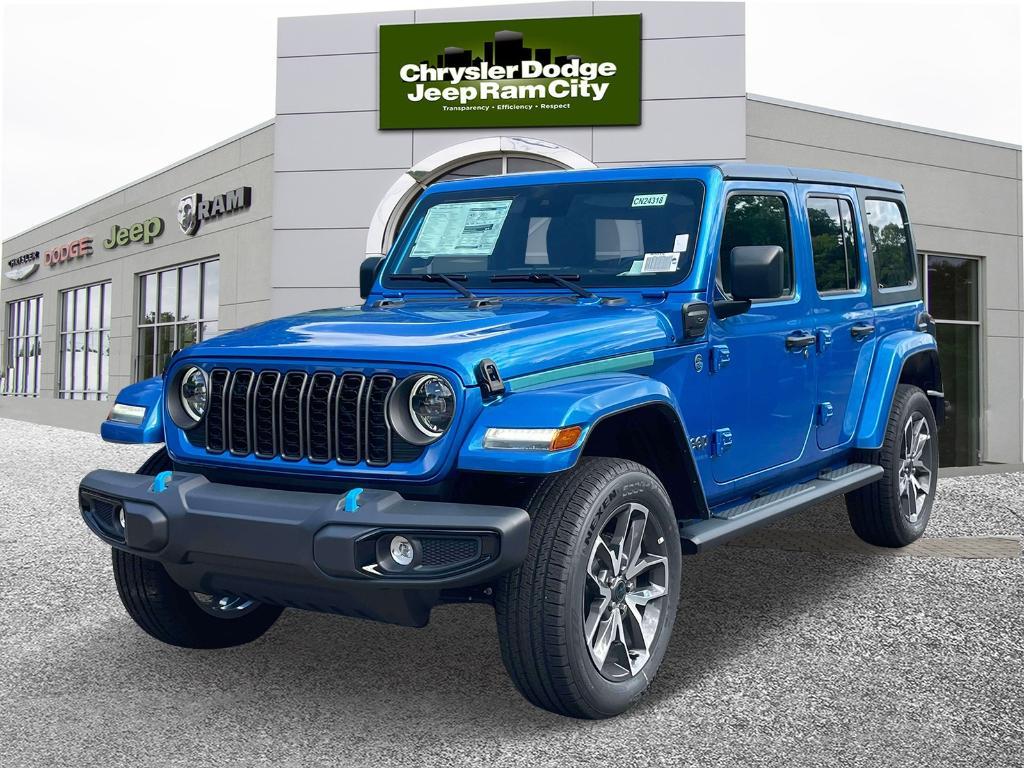 new 2024 Jeep Wrangler 4xe car, priced at $60,430