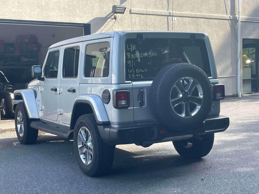 used 2022 Jeep Wrangler Unlimited car, priced at $37,888