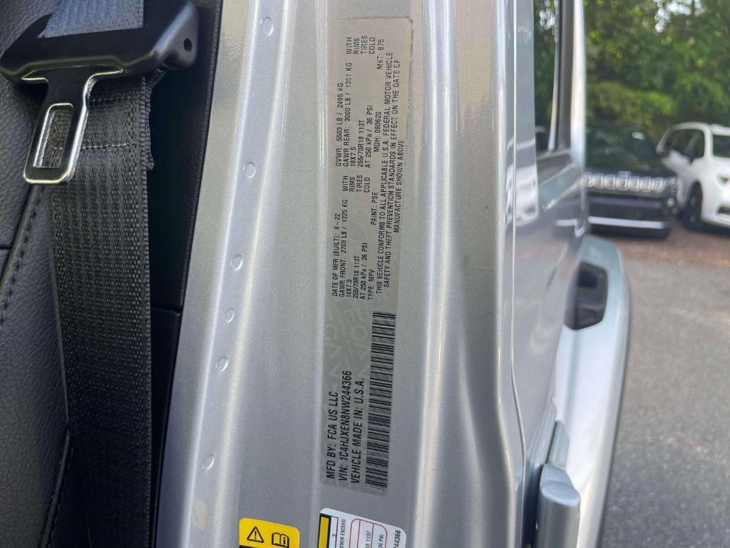 used 2022 Jeep Wrangler Unlimited car, priced at $37,888