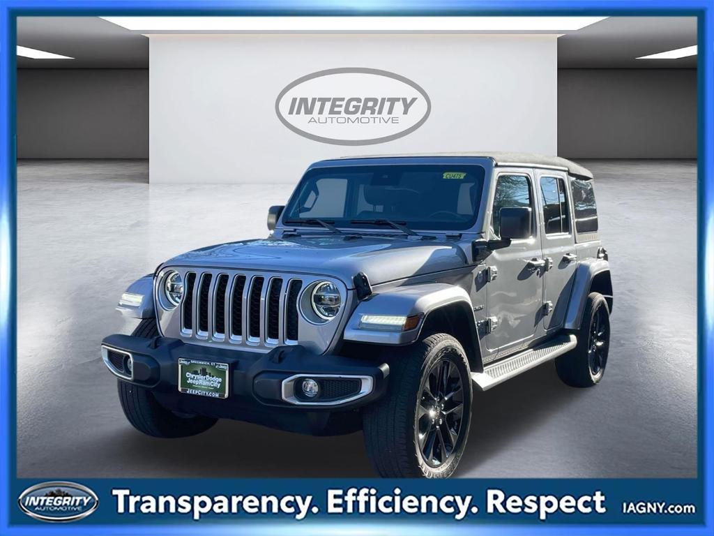 used 2021 Jeep Wrangler Unlimited 4xe car, priced at $32,483