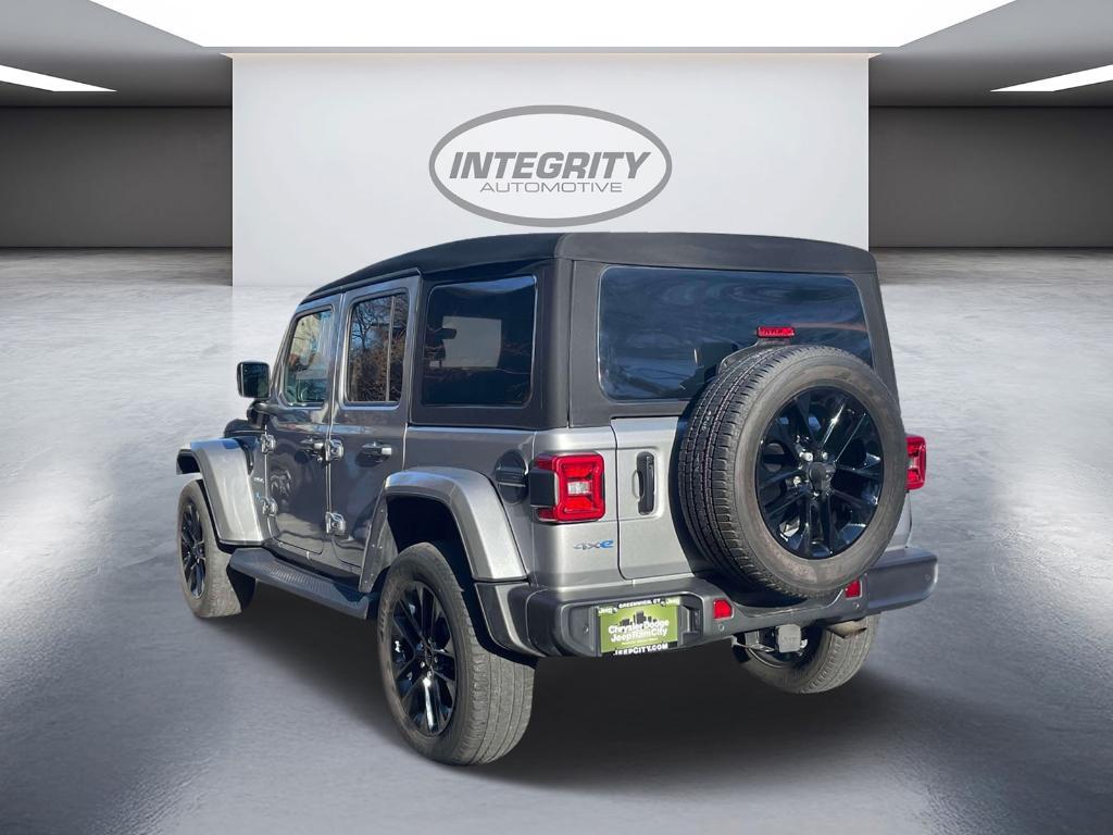 used 2021 Jeep Wrangler Unlimited 4xe car, priced at $32,483