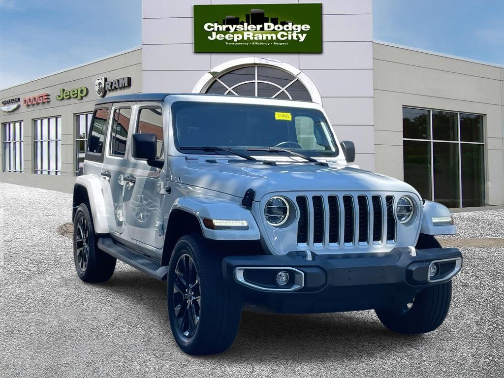 used 2022 Jeep Wrangler Unlimited 4xe car, priced at $30,629