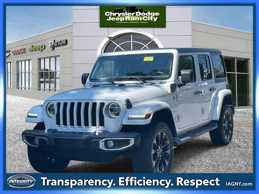 used 2022 Jeep Wrangler Unlimited 4xe car, priced at $30,629