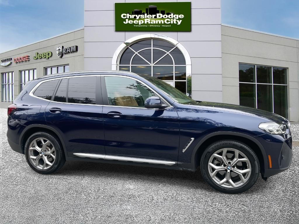 used 2022 BMW X3 car, priced at $37,028