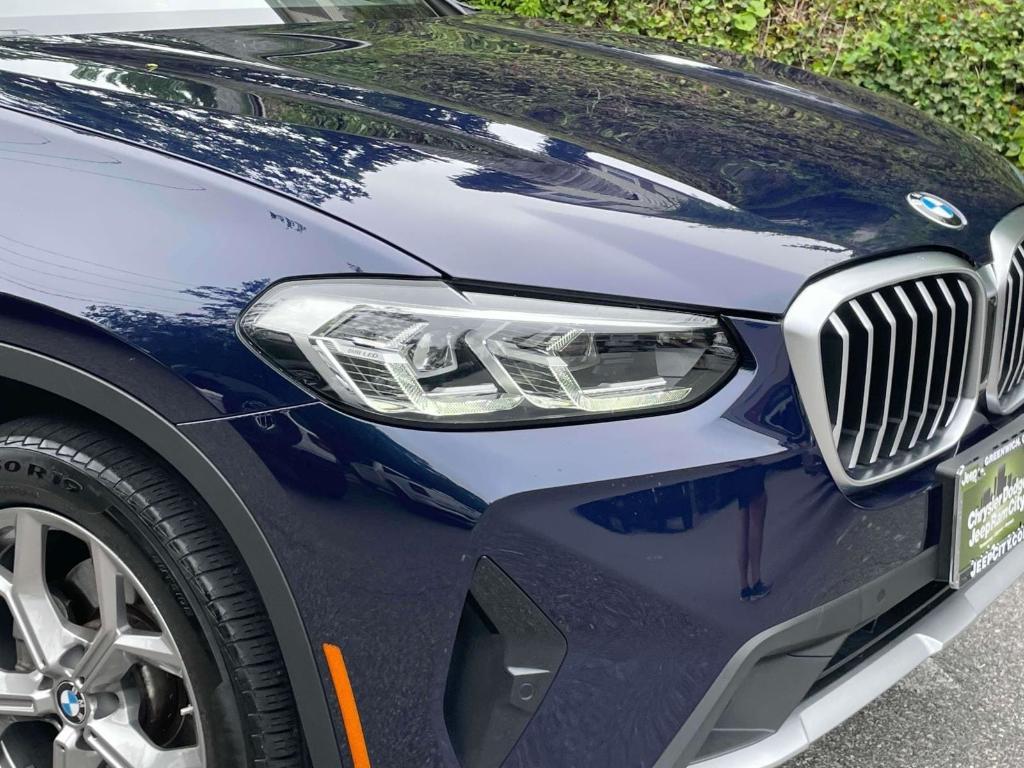 used 2022 BMW X3 car, priced at $37,028