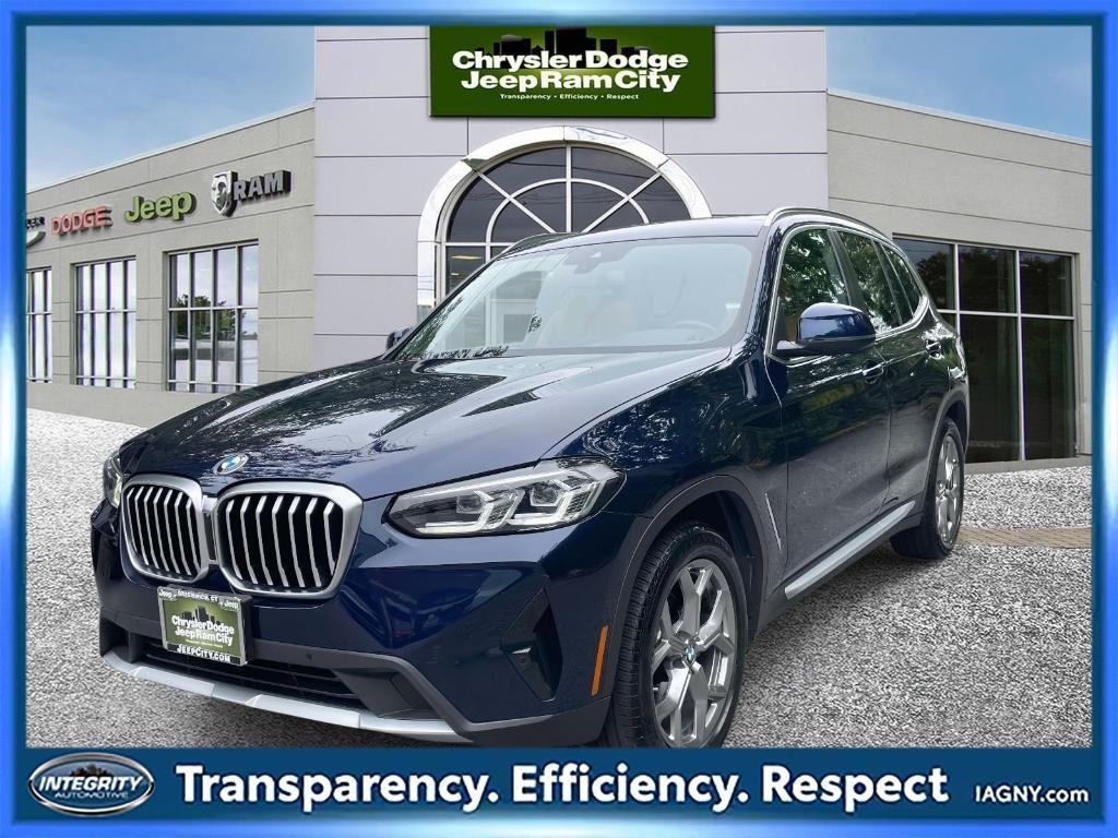 used 2022 BMW X3 car, priced at $37,028