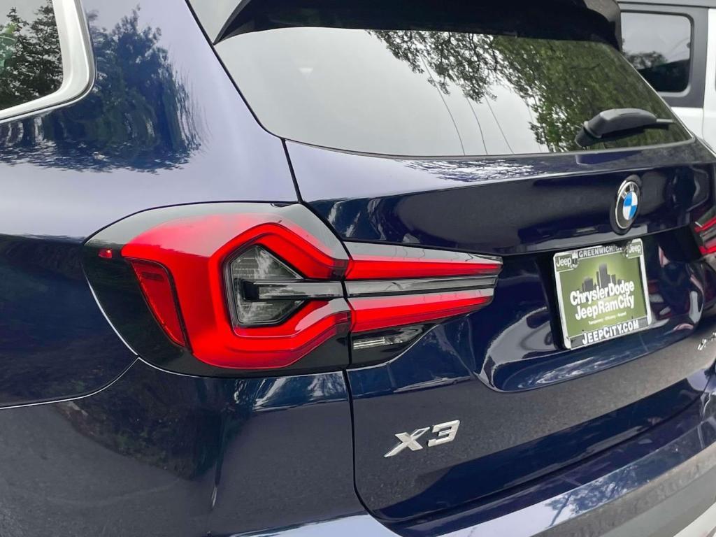 used 2022 BMW X3 car, priced at $37,028