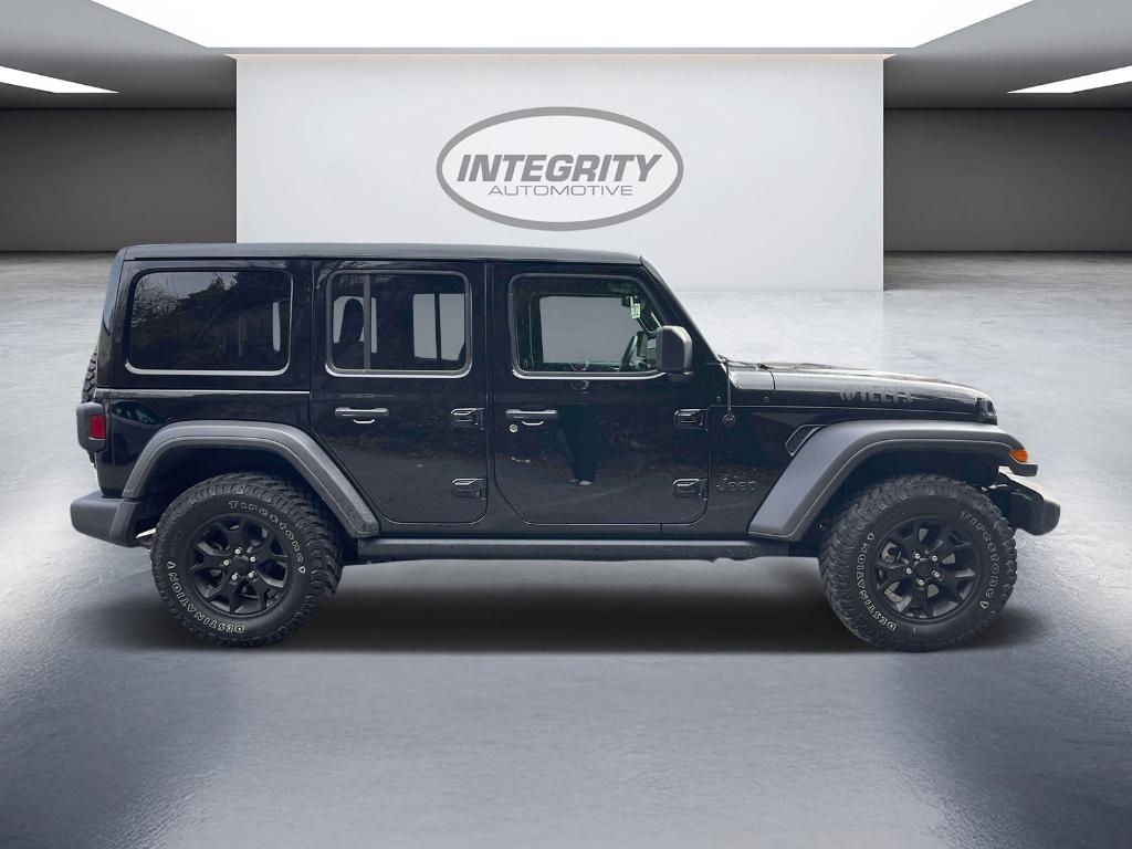 used 2021 Jeep Wrangler Unlimited car, priced at $33,993