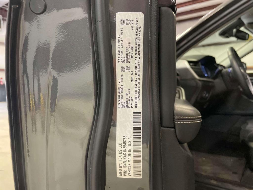 used 2022 Jeep Grand Cherokee L car, priced at $30,898
