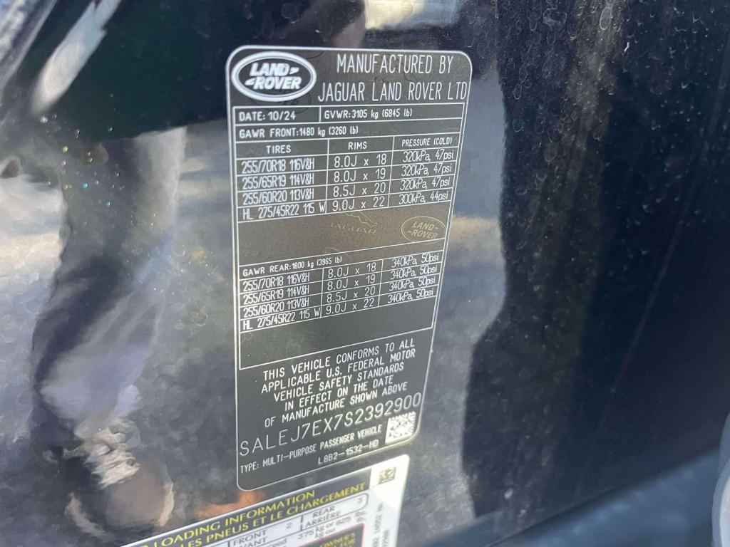 used 2025 Land Rover Defender car, priced at $56,899