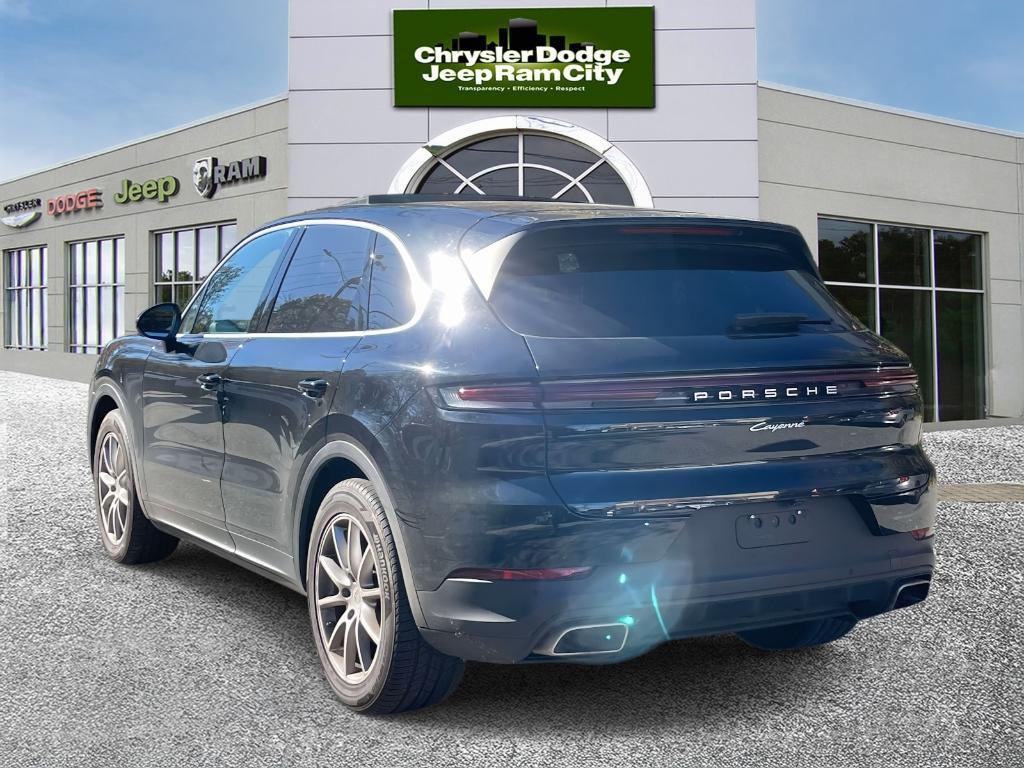 used 2024 Porsche Cayenne car, priced at $70,000