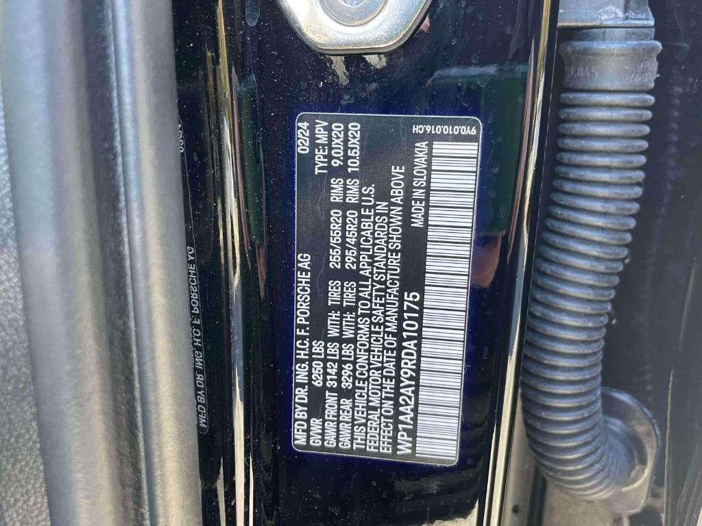 used 2024 Porsche Cayenne car, priced at $70,000