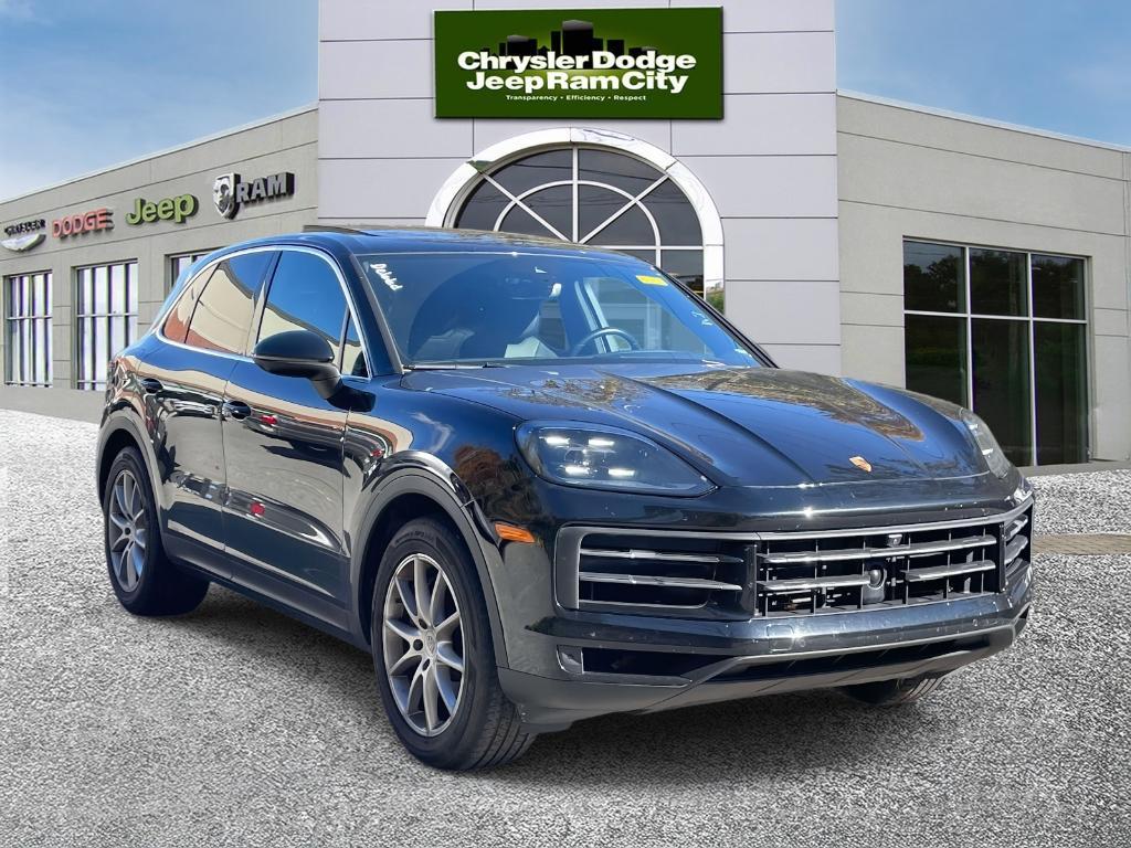used 2024 Porsche Cayenne car, priced at $70,000