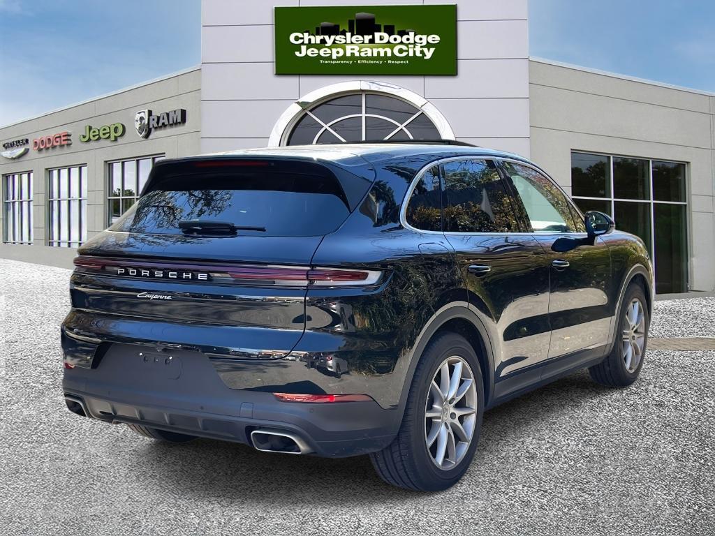 used 2024 Porsche Cayenne car, priced at $70,000