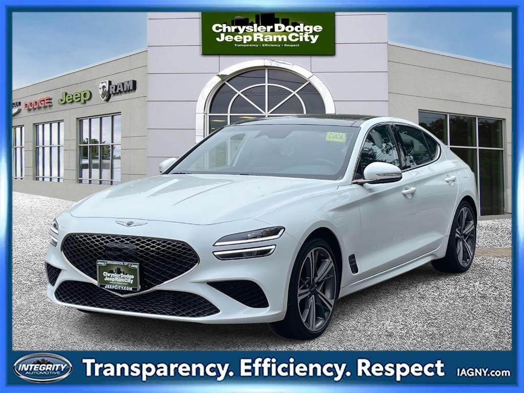 used 2024 Genesis G70 car, priced at $50,999