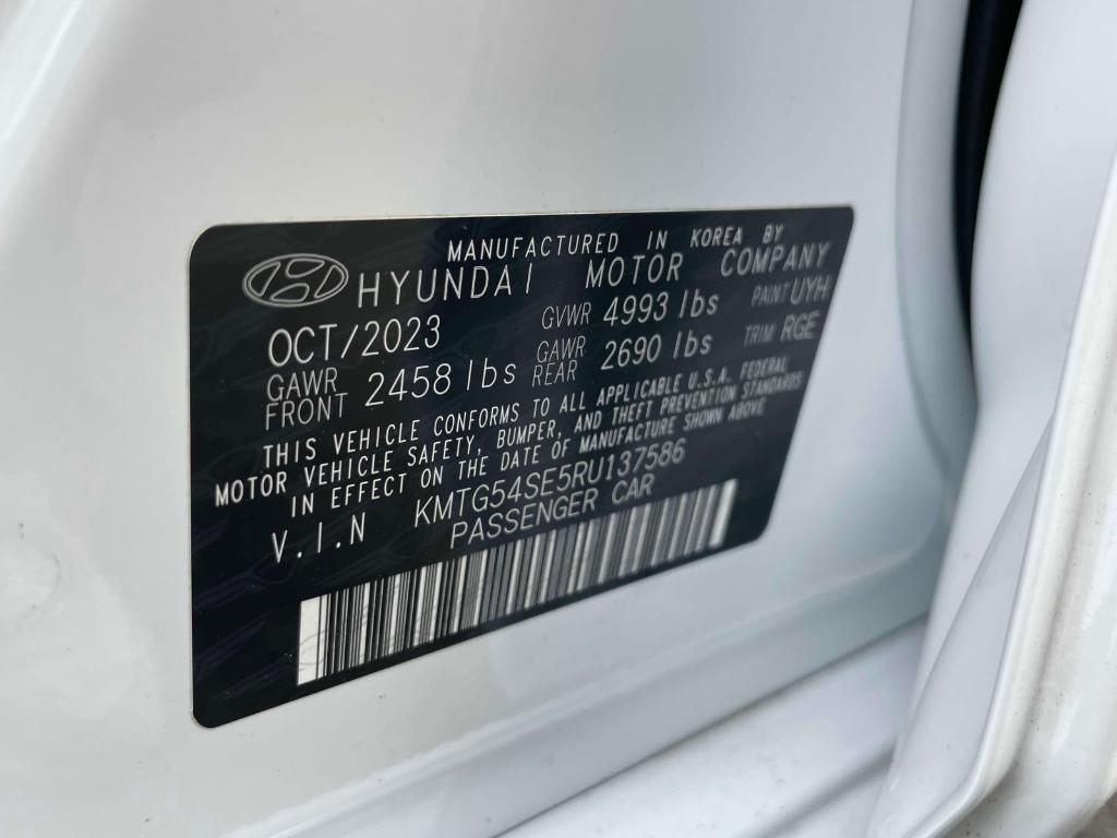 used 2024 Genesis G70 car, priced at $50,999