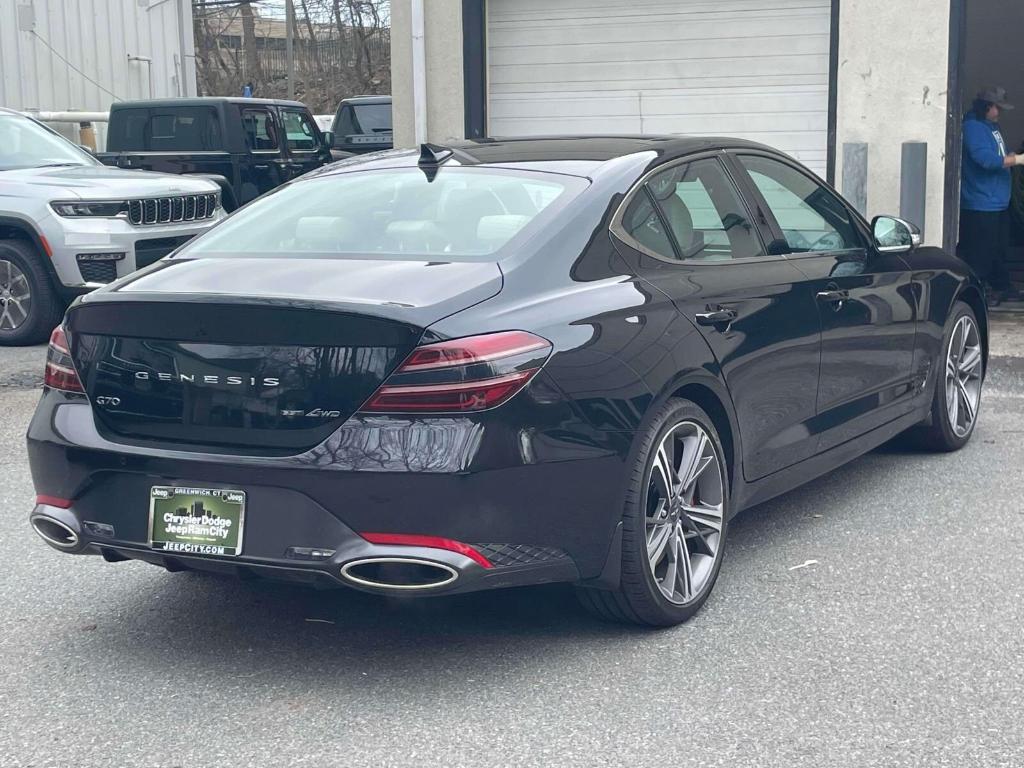 used 2024 Genesis G70 car, priced at $49,894