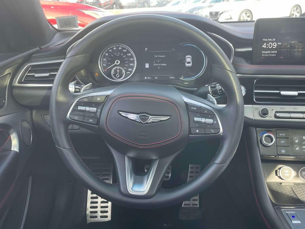 used 2024 Genesis G70 car, priced at $49,999