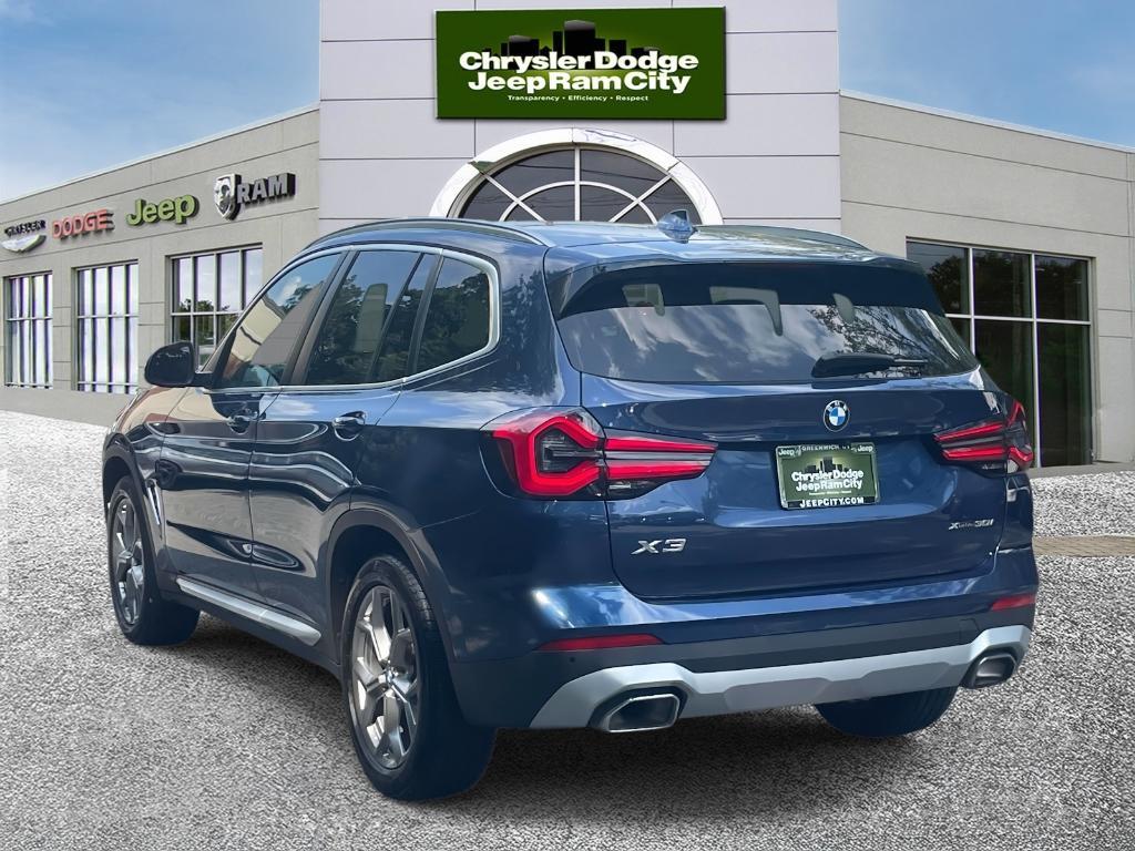used 2022 BMW X3 car, priced at $34,988