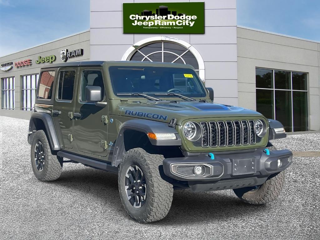 used 2024 Jeep Wrangler 4xe car, priced at $36,995