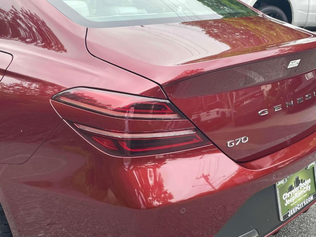 used 2025 Genesis G70 car, priced at $48,898
