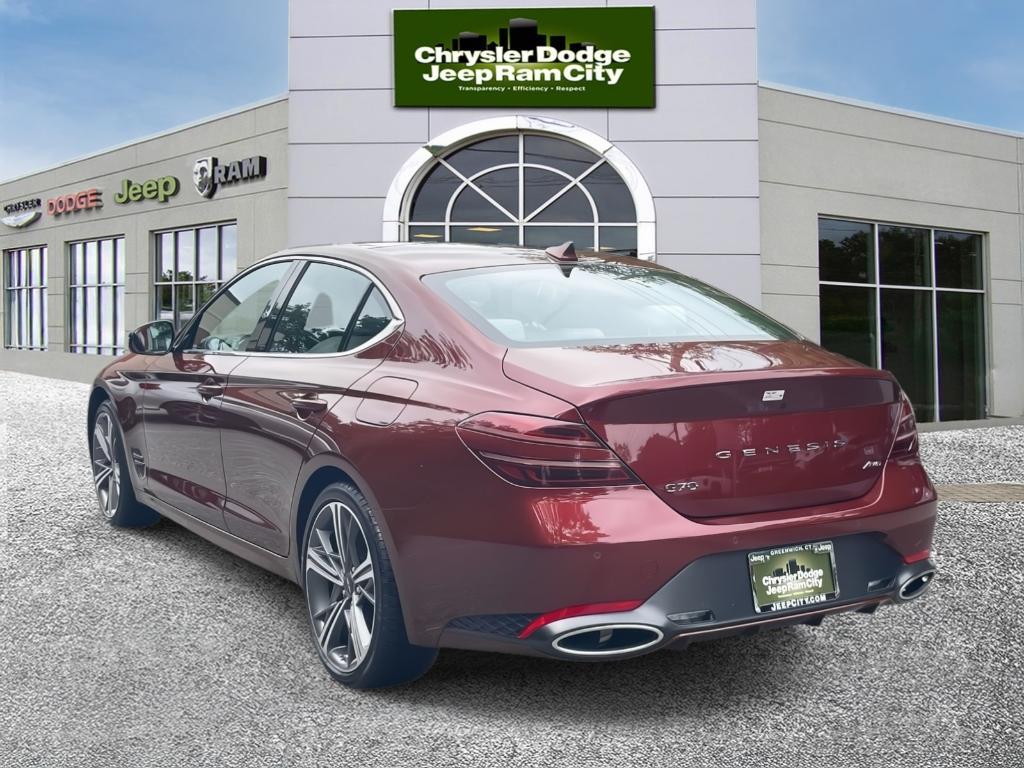 used 2025 Genesis G70 car, priced at $48,898