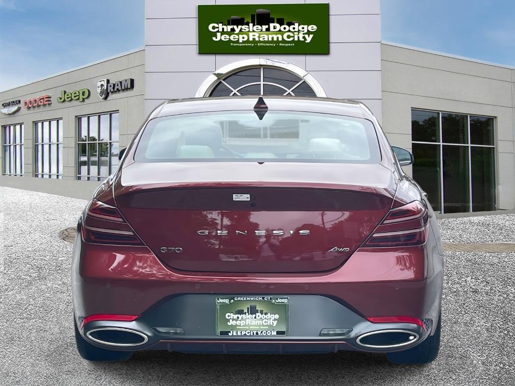 used 2025 Genesis G70 car, priced at $48,898