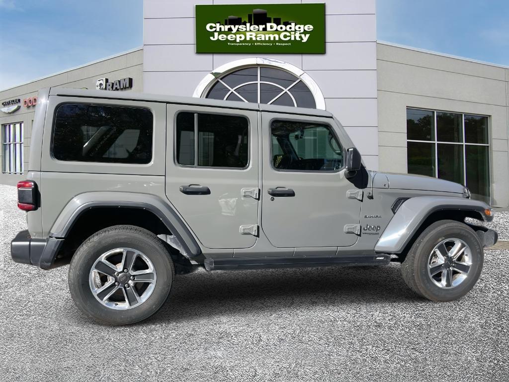 used 2022 Jeep Wrangler Unlimited car, priced at $35,799
