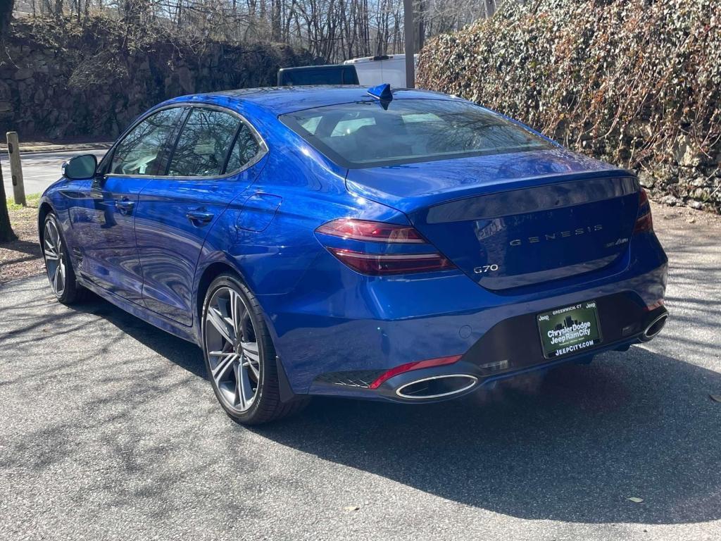 used 2025 Genesis G70 car, priced at $47,988