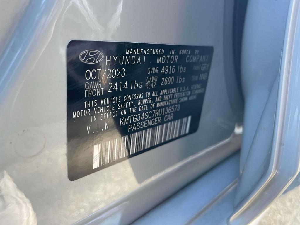 used 2024 Genesis G70 car, priced at $37,700