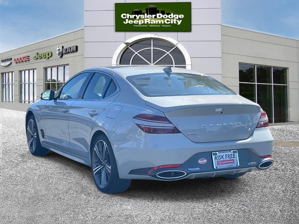used 2024 Genesis G70 car, priced at $37,700