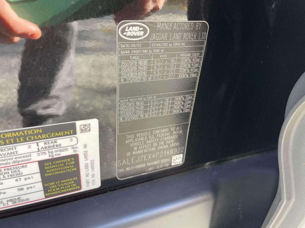 used 2023 Land Rover Defender car, priced at $52,999