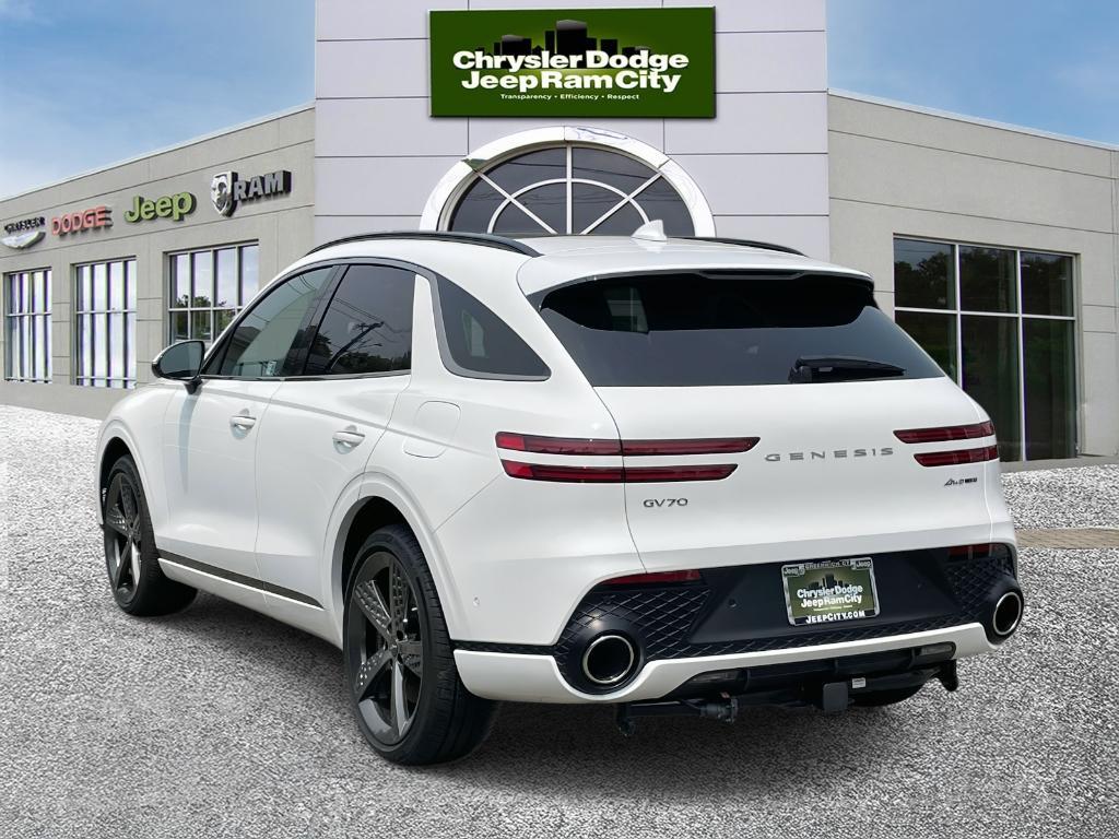 used 2025 Genesis GV70 car, priced at $51,995