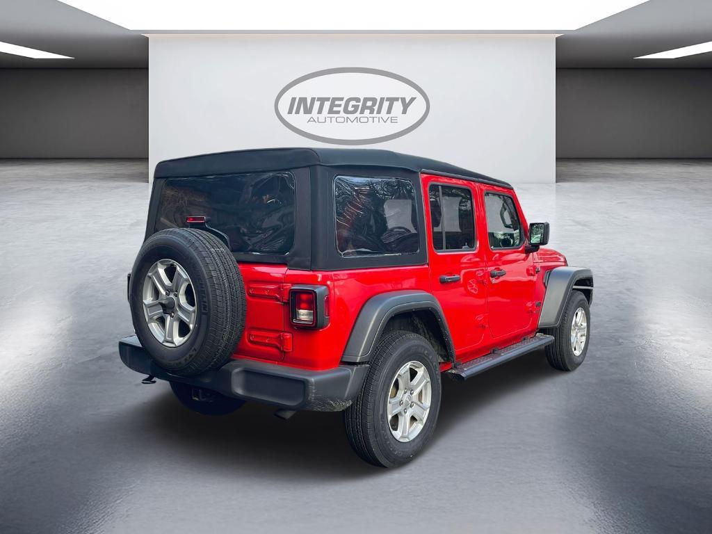 used 2021 Jeep Wrangler Unlimited car, priced at $29,894