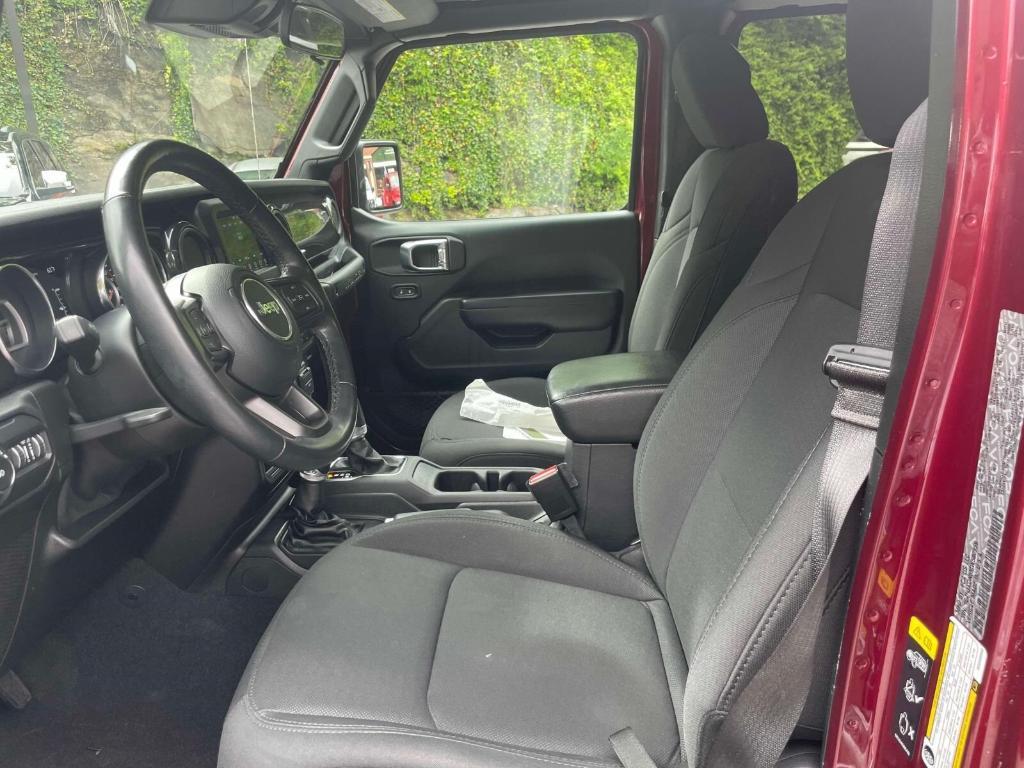 used 2021 Jeep Wrangler Unlimited car, priced at $28,656