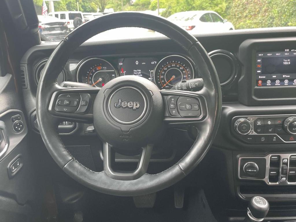 used 2021 Jeep Wrangler Unlimited car, priced at $28,656