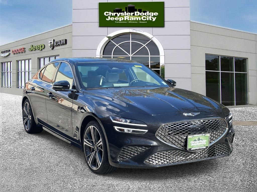 used 2024 Genesis G70 car, priced at $45,000
