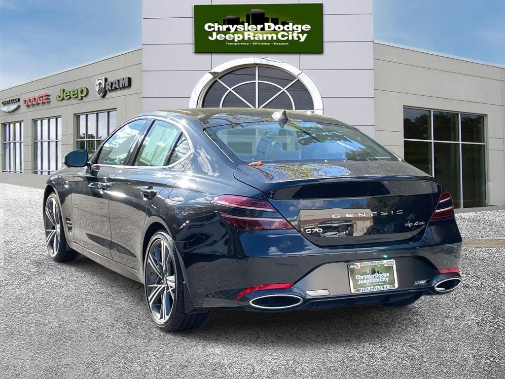 used 2024 Genesis G70 car, priced at $45,000