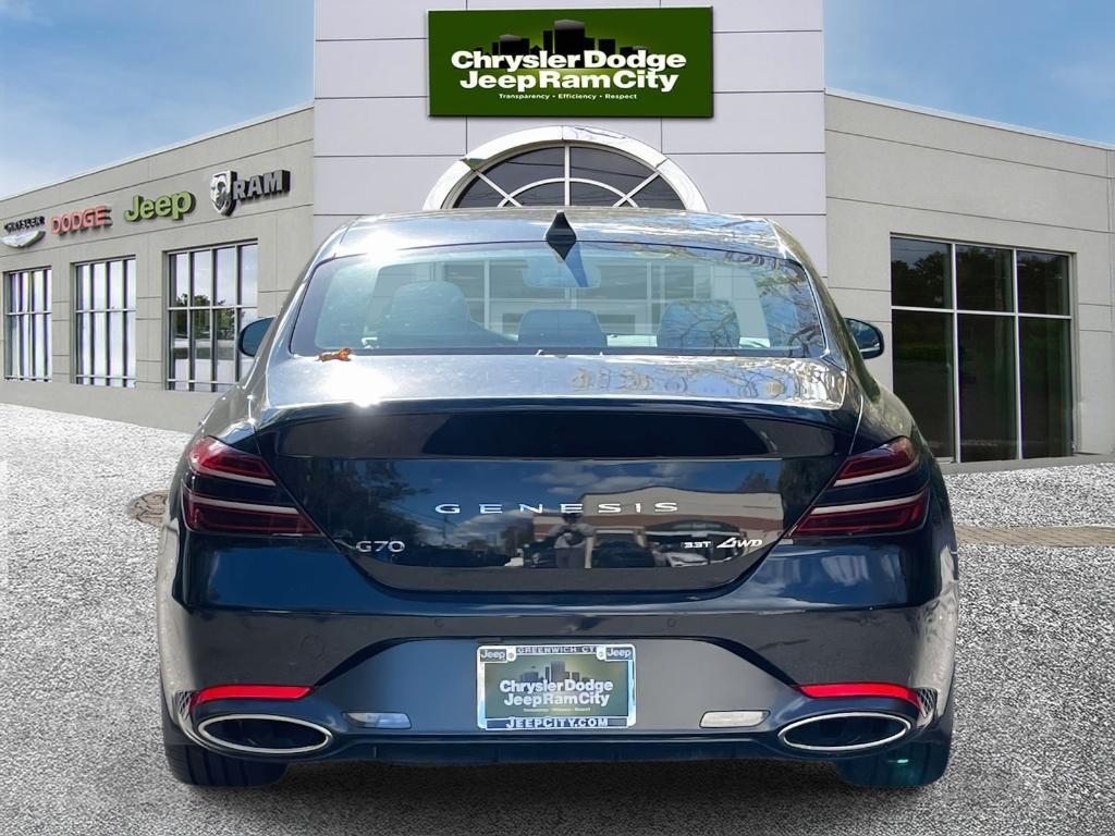 used 2024 Genesis G70 car, priced at $41,899