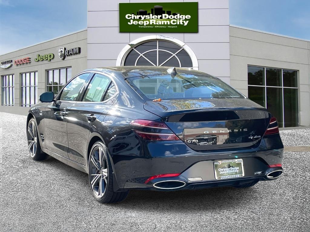 used 2024 Genesis G70 car, priced at $41,899